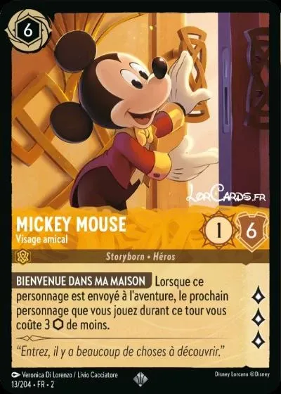 Mickey Mouse - Visage amical - L'Ascension des Floodborn - 013/204