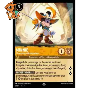 Minnie - Championne Mousquetaire - Le Retour d'Ursula - 017/204