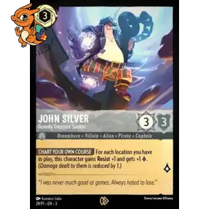 John Silver - Chasseur de trésor avide - Promos Année 1 - 029/041