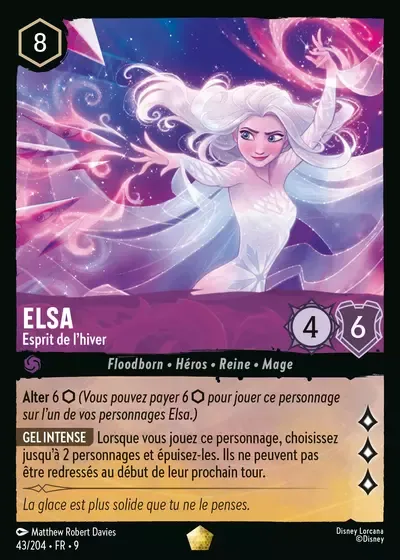 Elsa - Esprit de l'hiver - Fabuleux - 043/204