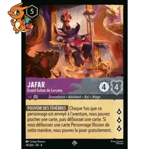 Jafar - Grand Sultan de Lorcana - Le Règne de Jafar - 074/204