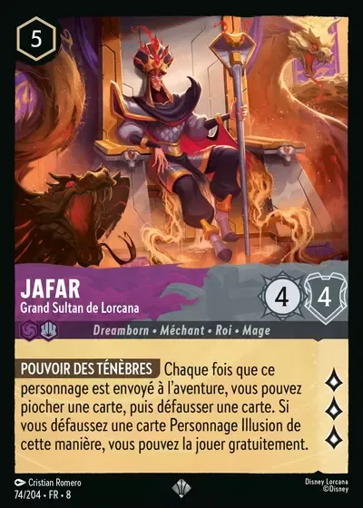 Jafar - Grand Sultan de Lorcana - Le Règne de Jafar - 074/204