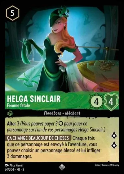 Helga Sinclair - Femme Fatale - Les Terres d'Encres - 074/204