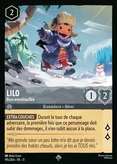 Lilo - Bien emmitouflée - Givresort - 195/204