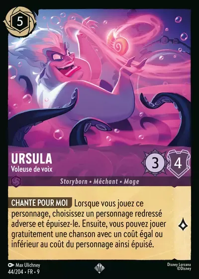 Ursula - Voleuse de voix - Fabuleux - 044/204