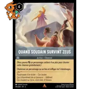 Quand Soudain Survint Zeus - Les Terres d'Encres - 195/204