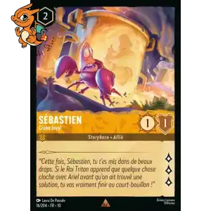 Sébastien - Crabe loyal - Lueurs dans les Profondeurs - 016/204