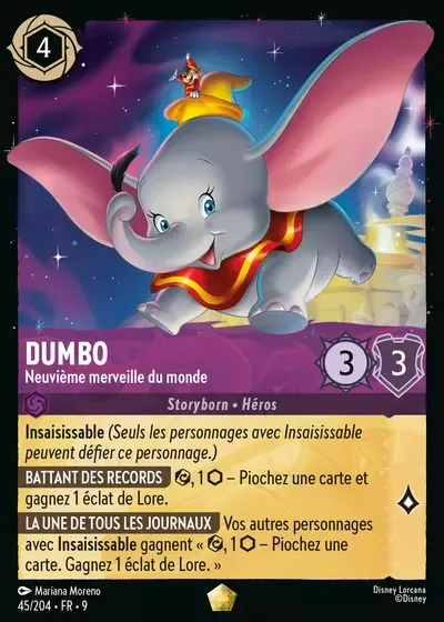 Dumbo - Neuvième merveille du monde - Fabuleux - 045/204