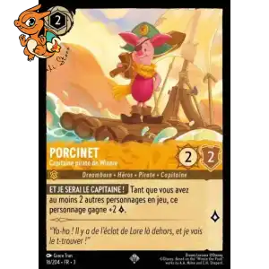 Porcinet - Capitaine pirate de Winnie - Les Terres d'Encres - 016/204