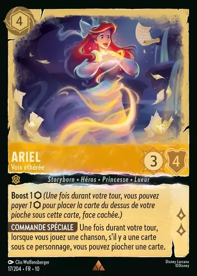 Ariel - Voix éthérée - Lueurs dans les Profondeurs - 017/204