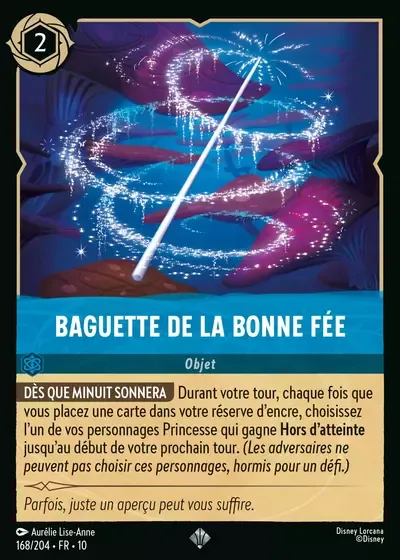 Baguette de la bonne fée - Lueurs dans les Profondeurs - 168/204