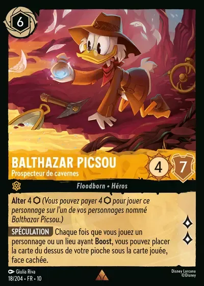 Balthazar Picsou - Prospecteur de cavernes - Lueurs dans les Profondeurs - 018/204