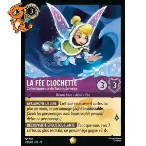La Fée Clochette - Collectionneuse de flocons de neige - Givresort - 048/204