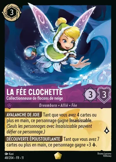 La Fée Clochette - Collectionneuse de flocons de neige - Givresort - 048/204