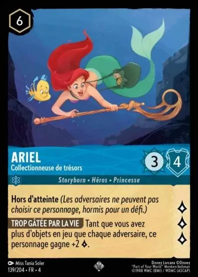 Ariel - Collectionneuse de trésors - Le Retour d'Ursula - 139/204