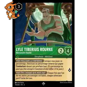 Lyle Tiberius Rourke - Mercenaire fourbe - Les Terres d'Encres - 078/204