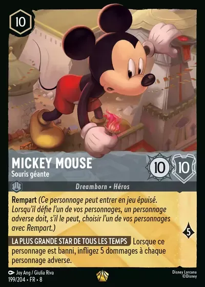 Mickey Mouse - Souris géante - Le Règne de Jafar - 199/204