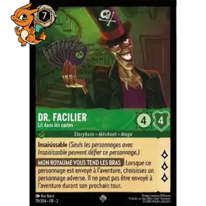 Dr. Facilier - Lit dans les cartes - L'Ascension des Floodborn - 079/204