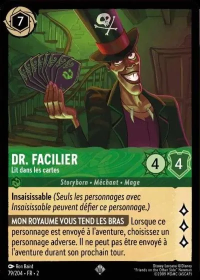 Dr. Facilier - Lit dans les cartes - L'Ascension des Floodborn - 079/204