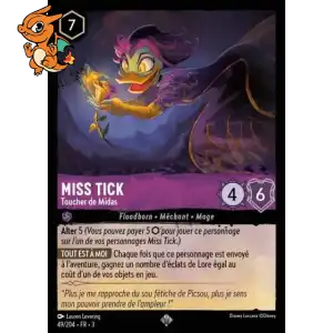 Miss Tick - Toucher de Midas - Les Terres d'Encres - 049/204