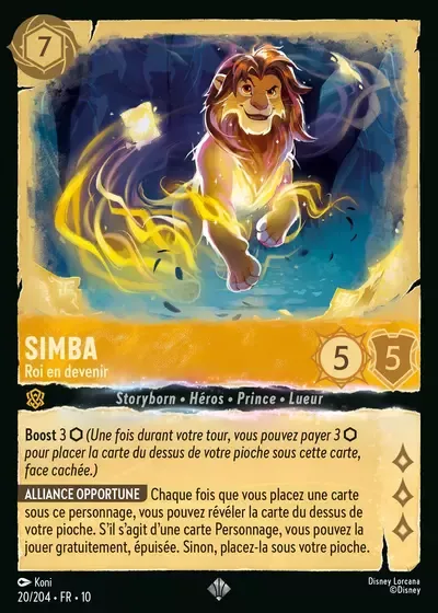 Simba - Roi en devenir - Lueurs dans les Profondeurs - 020/204