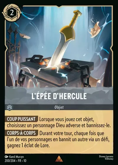 L'épée d'Hercule - Lueurs dans les Profondeurs - 200/204