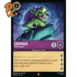 Crapaud - Fidèle laquais - Lueurs dans les Profondeurs - 050/204