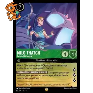 Milo Thatch - Roi de l'Atlantide - Les Terres d'Encres - 080/204