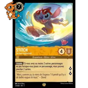 Stitch - Surfeur insouciant - Premier Chapitre - 021/204