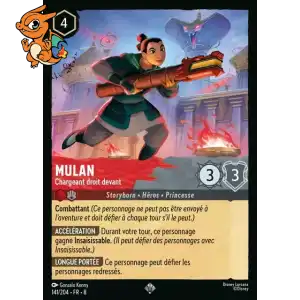 Mulan - Chargeant droit devant - Le Règne de Jafar - 141/204