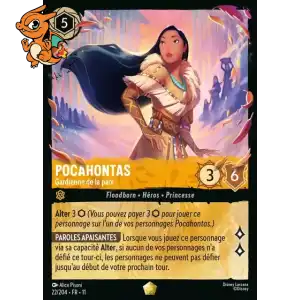 Pocahontas - Gardienne de la paix - Givresort - 022/204