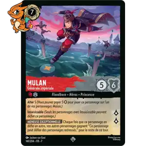 Mulan - Générale impériale - L'Île d'Archazia - 141/204