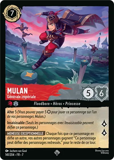 Mulan - Générale impériale - L'Île d'Archazia - 141/204