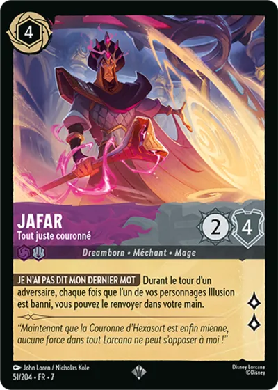 Jafar - Tout juste couronné - L'Île d'Archazia - 051/204