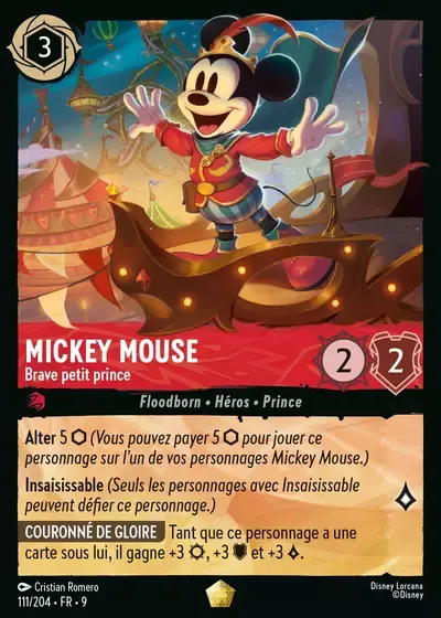 Mickey Mouse - Brave petit prince - Fabuleux - 111/204