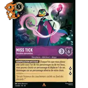 Miss Tick - Sorcière rancunière - Lueurs dans les Profondeurs - 052/204