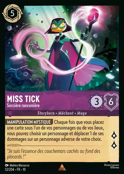 Miss Tick - Sorcière rancunière - Lueurs dans les Profondeurs - 052/204