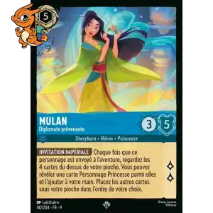 Mulan - Diplomate prévenante - Fabuleux - 142/204