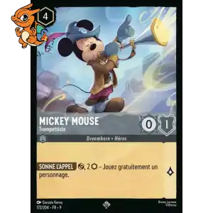 Mickey Mouse - Trompettiste - Fabuleux - 172/204