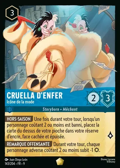 Cruella d'Enfer - Icône de la mode - Fabuleux - 143/204