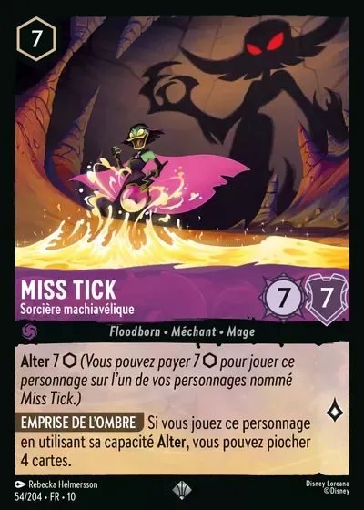 Miss Tick - Sorcière machiavélique - Lueurs dans les Profondeurs - 054/204