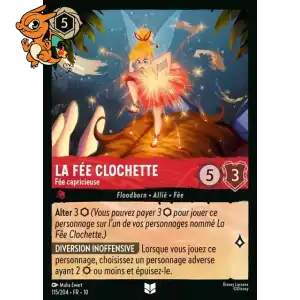 La Fée Clochette - Fée capricieuse - Lueurs dans les Profondeurs - 115/204