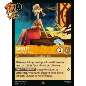 Gazelle - Chanteuse de slow - Lueurs dans les Profondeurs - 025/204