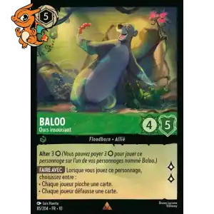 Baloo - Ours insouciant - Lueurs dans les Profondeurs - 085/204