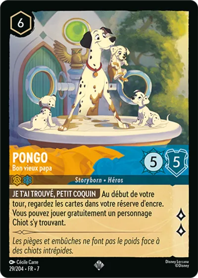Pongo - Bon vieux papa - L'Île d'Archazia - 029/204