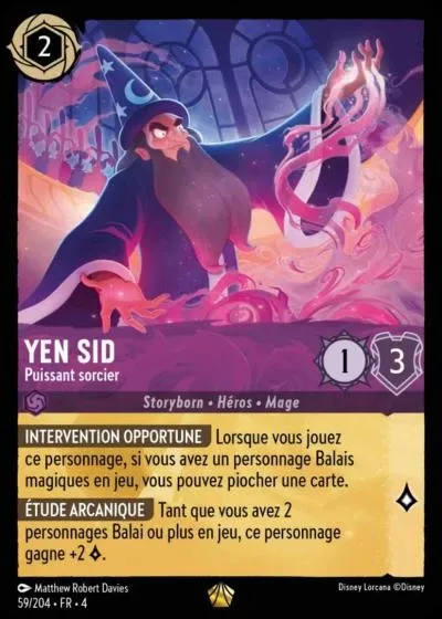 Yen Sid - Puissant sorcier - Le Retour d'Ursula - 059/204