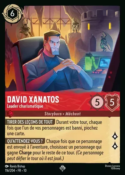 David Xanatos - Leader charismatique - Lueurs dans les Profondeurs - 116/204