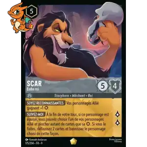 Scar - Enfin roi - Fabuleux - 175/204