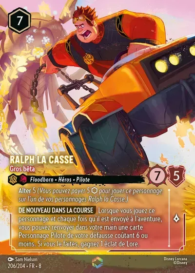 Ralph la Casse - Gros bêta - Le Règne de Jafar - 206/204