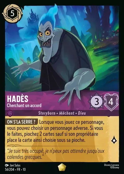 Hadès - Cherchant un accord - Lueurs dans les Profondeurs - 056/204